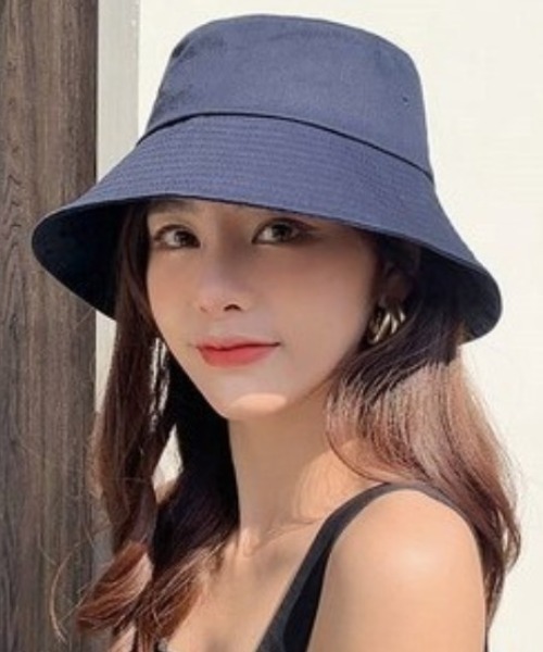 SFW（エスエフダブリュー）の「バケットハット UVカット つば広帽子（ハット・レディース・ホワイト/ブラック/ベージュ/ネイビー/ブラウン・FREE）」の5枚目の写真