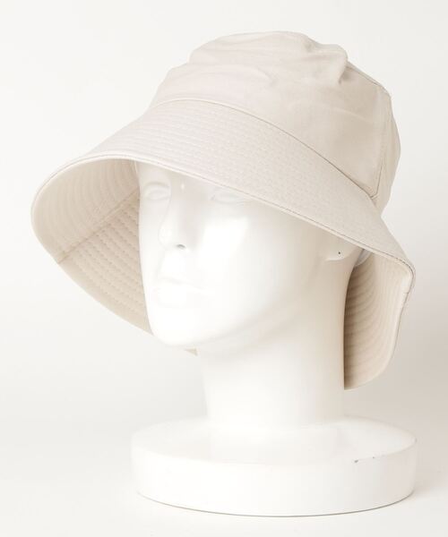 SFW（エスエフダブリュー）の「バケットハット UVカット つば広帽子（ハット・レディース・ホワイト/ブラック/ベージュ/ネイビー/ブラウン・FREE）」の9枚目の写真