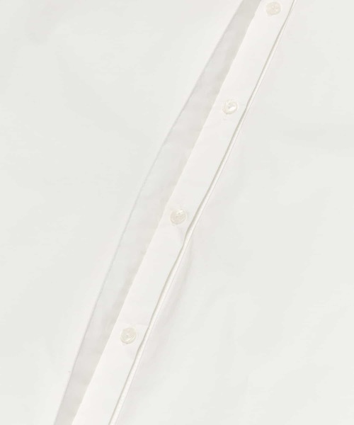 SENSE OF PLACE by URBAN RESEARCH（センスオブプレイスバイアーバンリサーチ）の「ノーカラーギャザースリーブシャツ（シャツ/ブラウス・レディース・オフホワイト/ネイビー・ONE）」の6枚目の写真