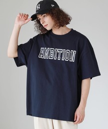 マルチパターンアーチロゴビッグTシャツ