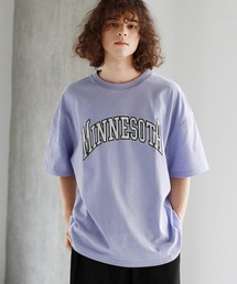 マルチパターンアーチロゴビッグTシャツ