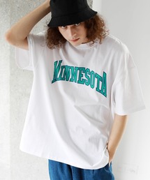 ASTRONOMY | マルチパターンアーチロゴビッグTシャツ(Tシャツ/カットソー)