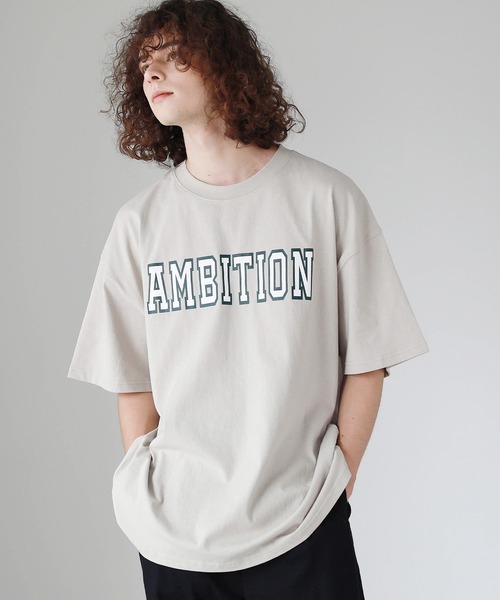 ASTRONOMY（アストロノミー）の「マルチパターンアーチロゴビッグTシャツ（Tシャツ/カットソー・メンズ・ホワイト/ブラック/ネイビー/グリーン/ホワイト系その他/グレー系その他/ブルー系その他/ライトパープル/ホワイト系その他2/ベージュ系その他2/ネイビー系2・M/L/XL）」の6枚目の写真