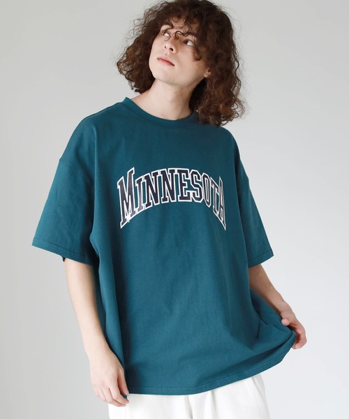 マルチパターンアーチロゴビッグTシャツ（Tシャツ/カットソー