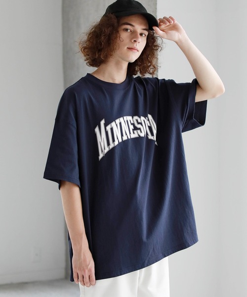 マルチパターンアーチロゴビッグTシャツ（Tシャツ/カットソー