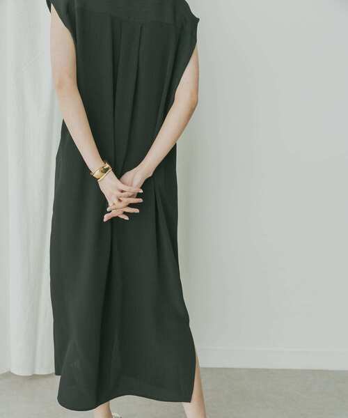 KBF+（ケービーエフプラス）の「KBF+　エンブロイダリーラインワンピース（ワンピース・レディース・ブラウン系その他/ブラック/イエロー・ONE）」の13枚目の写真