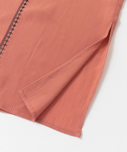 KBF+（ケービーエフプラス）の「KBF+　エンブロイダリーラインワンピース（ワンピース・レディース・ブラウン系その他/ブラック/イエロー・ONE）」の19枚目の写真