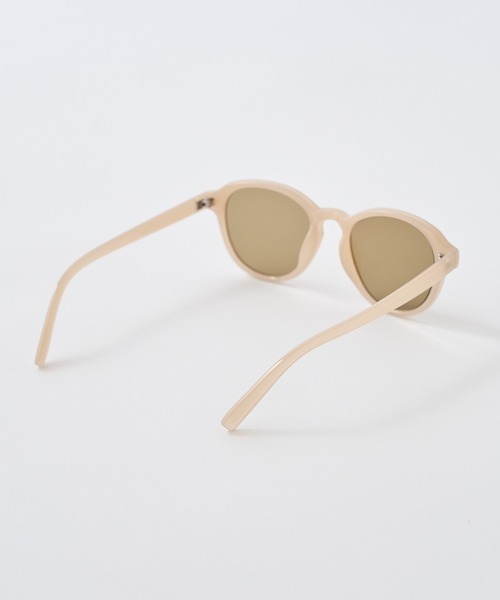 one after another NICE CLAUP（ワンアフターアナザーナイスクラップ）の「【Web限定】ベージュクリアサングラス（メガネ・レディース・ベージュ・FREE）」の5枚目の写真