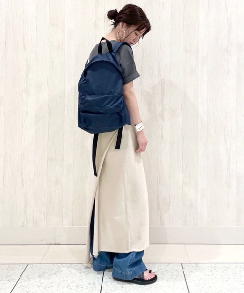 SLOBE IENA（スローブイエナ）の「【Lepidos/レピドス】 KNIT WRAP ロングスカート【手洗い可】（スカート・レディース・ブラウン/アイボリー・FREE）」の15枚目の写真