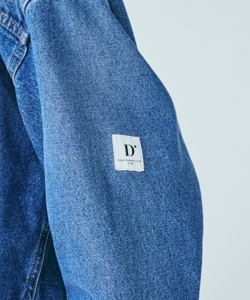 DOUBLE STANDARD CLOTHING(ダブルスタンダードクロージング)の「ビッグシルエットブルーデニムジャケット(デニムジャケット・レディース・ブルー・FREE)」の12枚目の写真