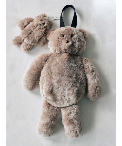 merry jenny（メリージェニー）の「with child bear bag（ハンドバッグ・レディース・ブラック/ベージュ・FREE）」の12枚目の写真