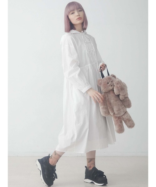 merry jenny（メリージェニー）の「with child bear bag（ハンドバッグ・レディース・ブラック/ベージュ・FREE）」の15枚目の写真
