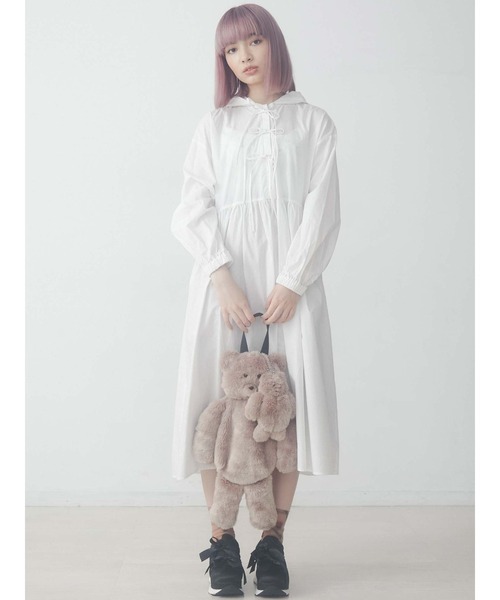 merry jenny（メリージェニー）の「with child bear bag（ハンドバッグ・レディース・ブラック/ベージュ・FREE）」の18枚目の写真