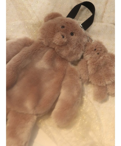 merry jenny（メリージェニー）の「with child bear bag（ハンドバッグ・レディース・ブラック/ベージュ・FREE）」の20枚目の写真