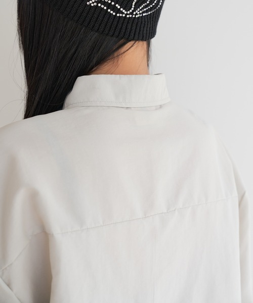 FEKETE(フェケテ)の「FEKETE OVERFIT BASIC SHIRT(シャツ/ブラウス・メンズ・ホワイト/ライトグレー/ライトブルー/ブラック・FREE)」の5枚目の写真