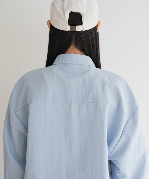 FEKETE(フェケテ)の「FEKETE OVERFIT BASIC SHIRT(シャツ/ブラウス・メンズ・ホワイト/ライトグレー/ライトブルー/ブラック・FREE)」の16枚目の写真