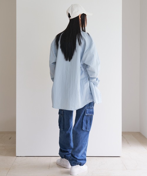 FEKETE(フェケテ)の「FEKETE OVERFIT BASIC SHIRT(シャツ/ブラウス・メンズ・ホワイト/ライトグレー/ライトブルー/ブラック・FREE)」の7枚目の写真