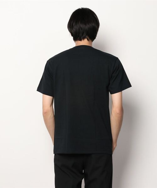 A BATHING APE(アベイシングエイプ)の「SPACE CAMO COLLEGE TEE M(Tシャツ/カットソー・メンズ・ブラック/ホワイト・MEDIUM/XX-LARGE/SMALL/X-LARGE/LARGE/XXX-LARGE)」の4枚目の写真