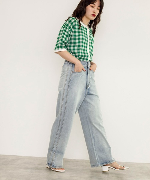w closet（ダブルクローゼット）の「裾スリット後ろレースアップ