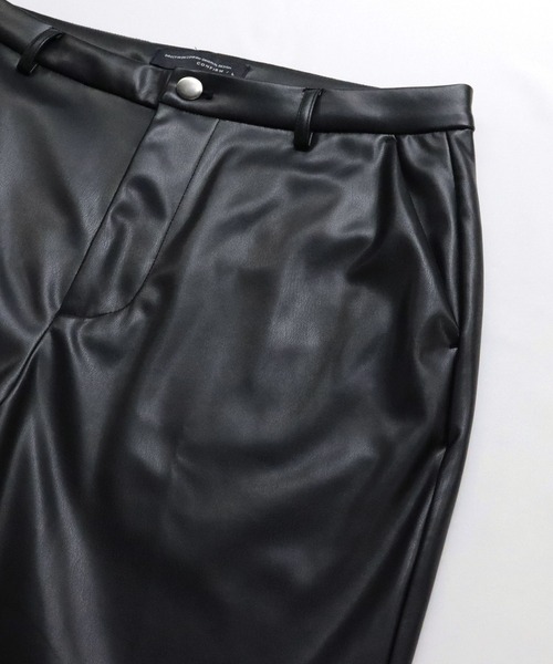 Confirm(コンファーム)の「Confirm / コンファーム シンセティックレザーフレアパンツ(その他パンツ・メンズ・ブラック/ブラウン・M/L)」の9枚目の写真