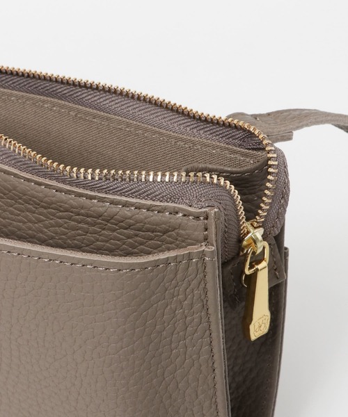 URBAN RESEARCH ROSSO WOMEN（アーバンリサーチ　ロッソ）の「VIOLAd’ORO　ADRIA ポシェット（ショルダーバッグ・レディース・ライトグレー/ブラック/ベージュ系その他・-）」の6枚目の写真