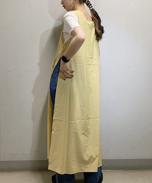 dispark（ディスパーク）の「DISPARK/2WAYｴプロンワンピース（ワンピース・レディース・グリーン系その他4/イエロー系その他5・FREE）」の22枚目の写真