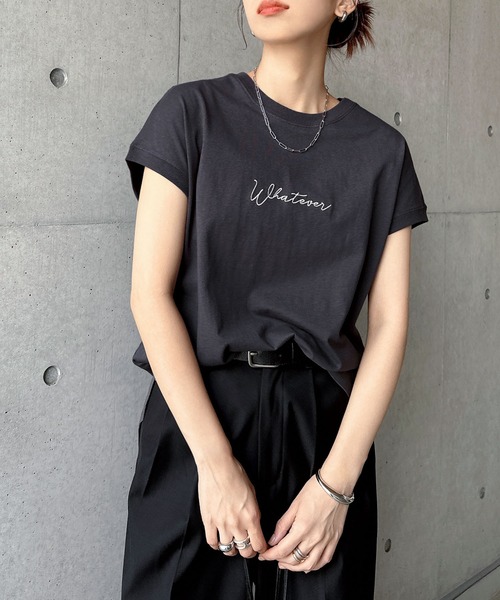 Hermesエルメス　コットンTシャツ　刺繍ロゴ　ティーシャツ　エンブロイダリー Hermesエルメス コットンTシャツ 刺繍ロゴ ティーシャツ エンブロイ