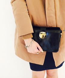 Kastane | 【Kastane】2WAYショルダークラッチBAG(ショルダーバッグ)