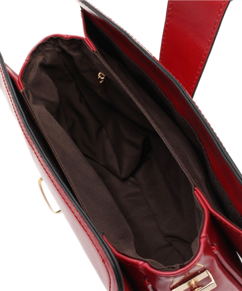 Kastane(カスタネ)の「【Kastane】2WAYショルダークラッチBAG(ショルダーバッグ・レディース・ブラック/レッド/キャメル・FREE)」の18枚目の写真