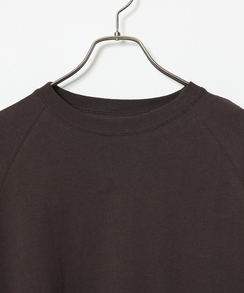 CIAOPANIC（チャオパニック）の「度詰めラグランビッグTシャツ（Tシャツ/カットソー・レディース・ブラック/ブラウン/オフホワイト/ローズ・FREE）」の7枚目の写真