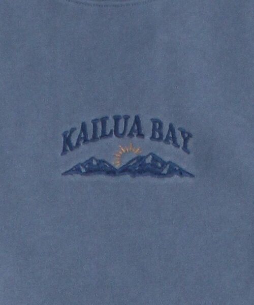 NAVAL（ナバル）の「CAMPLAY by Kailua Bay / KAILUA MOUNTAIN CREW NECK SWEAT / カイルア マウンテン クルーネック スウェット（スウェット・メンズ・ダークブラウン/キナリ/ブルーグレー・LARGE/MEDIUM）」の8枚目の写真