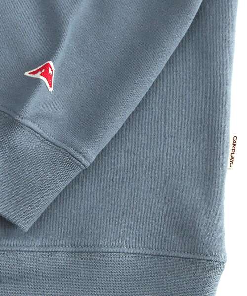 NAVAL（ナバル）の「CAMPLAY by Kailua Bay / KAILUA MOUNTAIN CREW NECK SWEAT / カイルア マウンテン クルーネック スウェット（スウェット・メンズ・ダークブラウン/キナリ/ブルーグレー・LARGE/MEDIUM）」の5枚目の写真