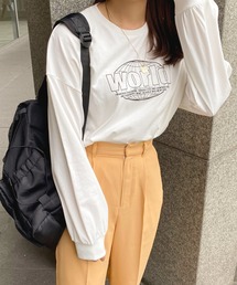 apres jour | ショート丈プリントロンT【ZOZOTOWN限定アイテム】(Tシャツ/カットソー)
