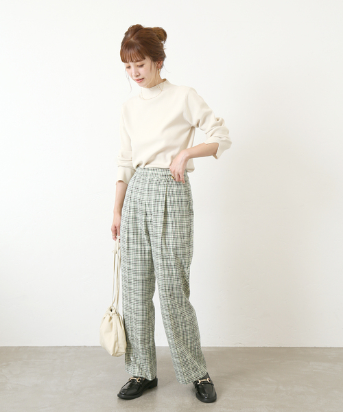 Simplicite（サンプリシテ）の「ソウバリ長袖プルオーバー◆（ニット/セーター・レディース・ホワイト/ブラック/ブラウン/パープル/オレンジ・FREE）」の15枚目の写真