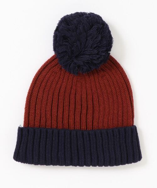 THE NORTH FACE(ザノースフェイス)の「NNJ41811/K POM POM CAPPUCHO(ニットキャップ/ビーニー・キッズ・ブラック/ダークブルー/レッド・FREE)」の4枚目の写真