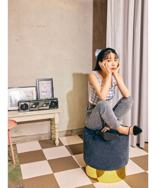 MURUA（ムルーア）の「【MURUA×よしミチ】サマーニットキャミ（ニット/セーター・レディース・グリーン/その他1・FREE）」の12枚目の写真