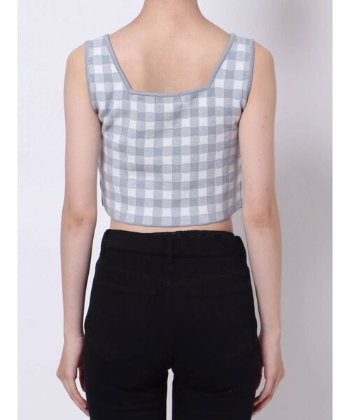 MURUA（ムルーア）の「【MURUA×よしミチ】サマーニットキャミ（ニット/セーター・レディース・グリーン/その他1・FREE）」の6枚目の写真