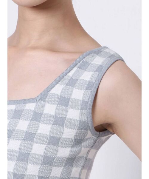 MURUA（ムルーア）の「【MURUA×よしミチ】サマーニットキャミ（ニット/セーター・レディース・グリーン/その他1・FREE）」の7枚目の写真