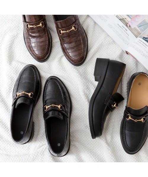 SpRay(スプレイ)の「ビット付ローファー(ローファー・レディース・ブラック/ブラック系その他/ブラウン系その他・SMALL/MEDIUM/LARGE/X-LARGE)」の11枚目の写真