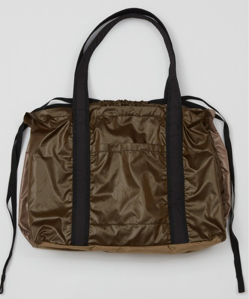 AlexanderLeeChang(アレキサンダーリーチャン)の「AlexanderLeeChang/アレキサンダーリーチャン 5050 POCKETABLE BIG TOTE 5050ポケッタブルビッグトート AC052140(トートバッグ・メンズ・グレー/ブルー/ネイビー・FREE)」の4枚目の写真