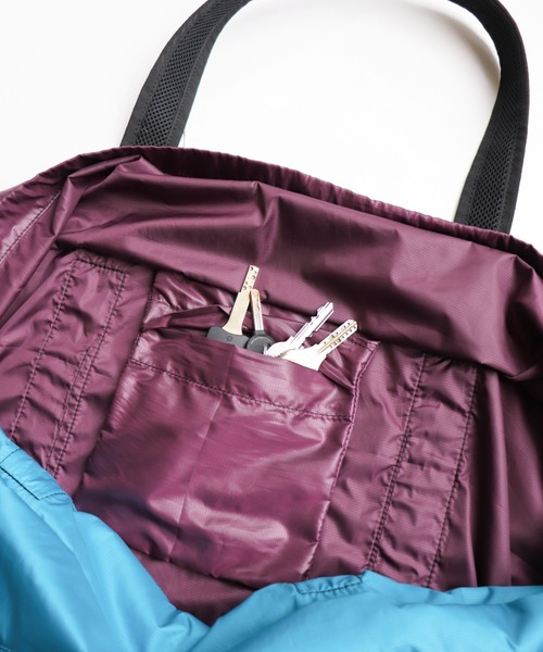 AlexanderLeeChang(アレキサンダーリーチャン)の「AlexanderLeeChang/アレキサンダーリーチャン 5050 POCKETABLE BIG TOTE 5050ポケッタブルビッグトート AC052140(トートバッグ・メンズ・グレー/ブルー/ネイビー・FREE)」の21枚目の写真