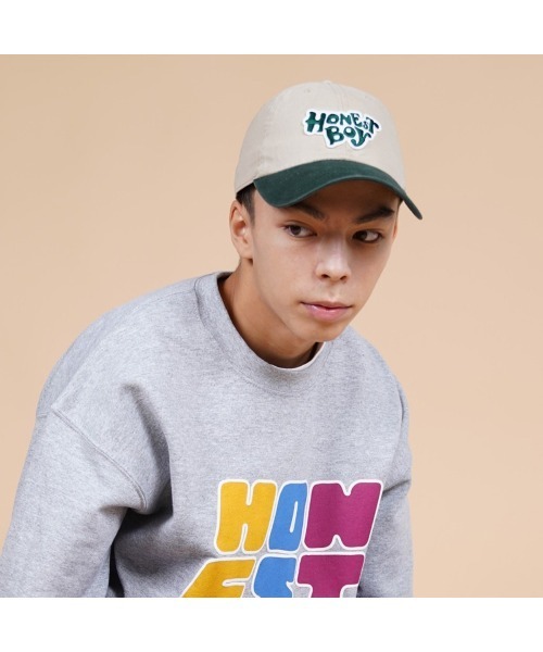 HONESTBOY（オネストボーイ）の「HONESTBOY Logo Wappen 6P Cap