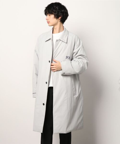 N.HOOLYWOOD(N.ハリウッド)の「BALMACAAN COAT(ステンカラーコート・メンズ・ライトグレー/ベージュ/ブラック・SMALL/MEDIUM/LARGE)」の13枚目の写真