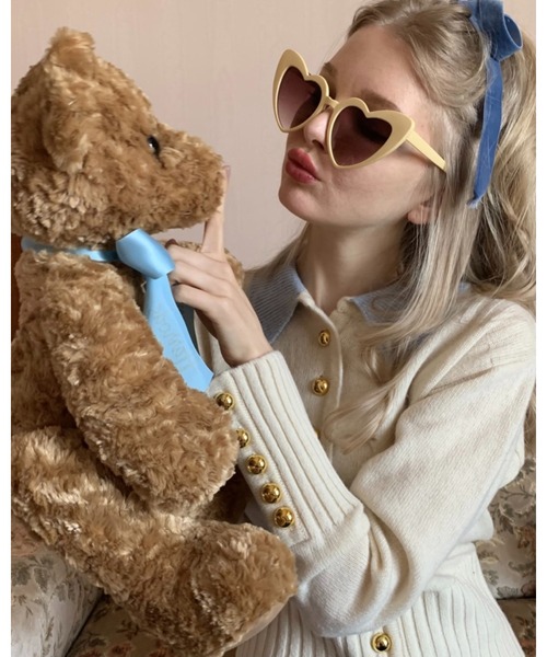 epine（エピヌ）の「bi-color gold botton knit cardigan（ニット/セーター・レディース・アイボリー・FREE）」の19枚目の写真