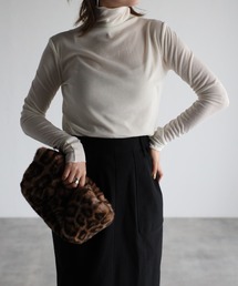 r. | 2021　秋冬新作　　シアーフライス シームレス タートルPO(Tシャツ/カットソー)