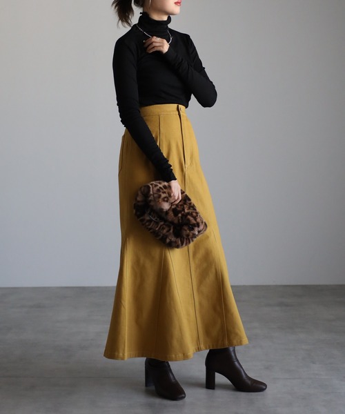 r.(アールドット)の「シアーフライス シームレス タートルPO(Tシャツ/カットソー・レディース・オフホワイト/ライトグレー/ブラック/グレイッシュベージュ/ライム/チャコールグレー・FREE)」の12枚目の写真