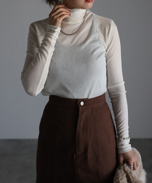 model：H157 着用サイズ：M