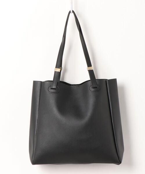 Dita（ディータ）の「ミニマルトートバッグ A4（トートバッグ・レディース・ブラック/ブラウン/ホワイト・FREE）」の5枚目の写真