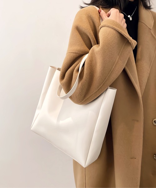 Dita（ディータ）の「ミニマルトートバッグ A4（トートバッグ・レディース・ブラック/ブラウン/ホワイト・FREE）」の2枚目の写真