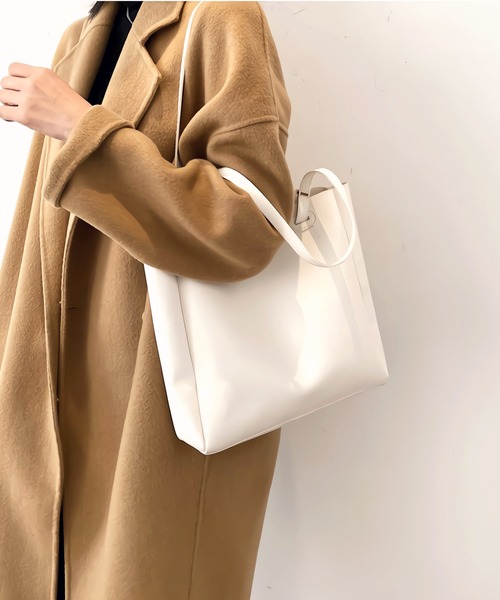 Dita（ディータ）の「ミニマルトートバッグ A4（トートバッグ・レディース・ブラック/ブラウン/ホワイト・FREE）」の4枚目の写真